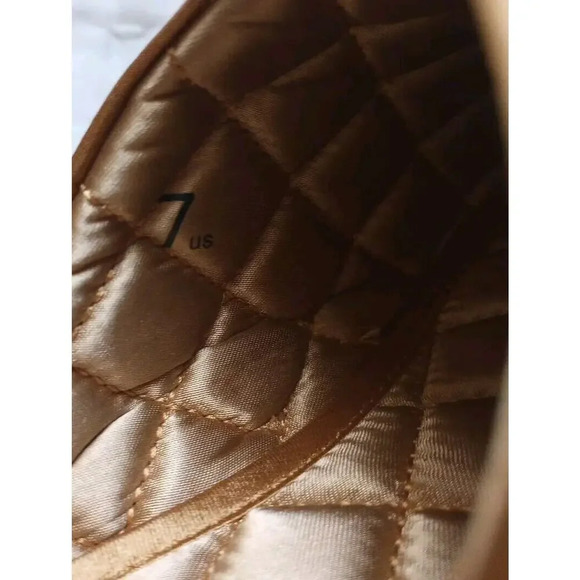 ZSA ZSA Degene-Rossi Luxury Slipper New Womens Slip On SHOES Sz 7 Blue Gold - Picture 6 of 6